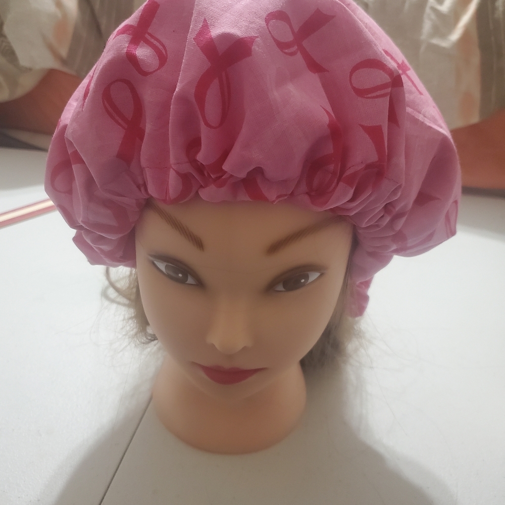 Breast cancer awareness bonnets
